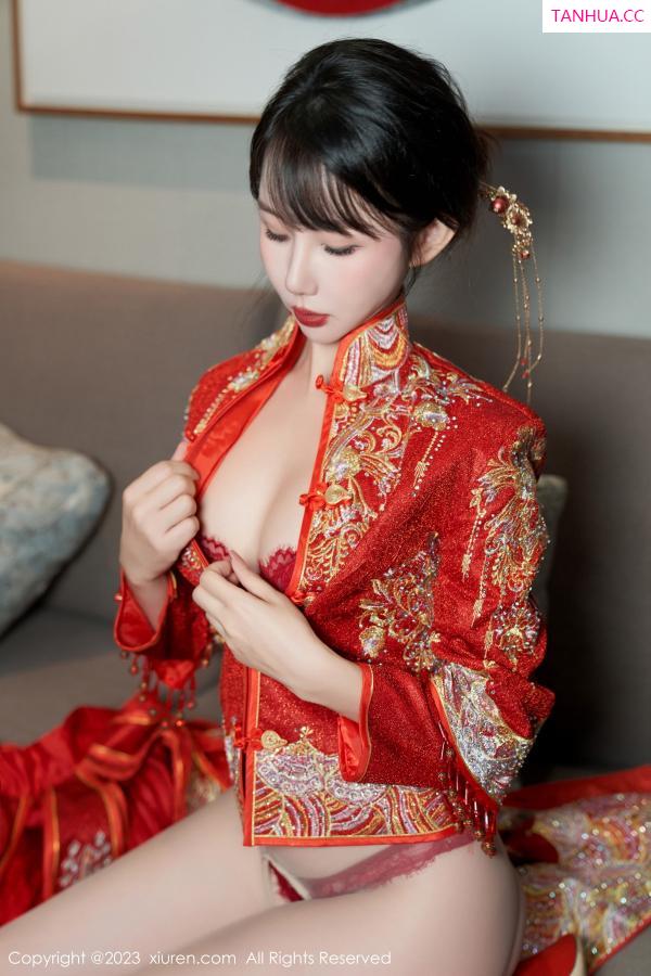 波巧酱  [XiuRen]高清写真图 2023.11.28 No.7729 波巧酱 新娘美腿第28张图片